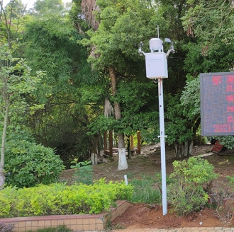 郁南大王山景區空氣負氧離子在線監測系統案例