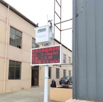 江西宜春靖安縣香田工業(yè)園新惡臭監(jiān)測(cè)案例1