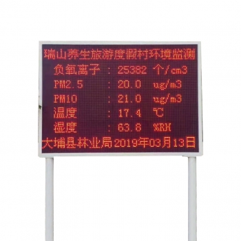 濕地公園負氧離子監(jiān)測系統(tǒng)